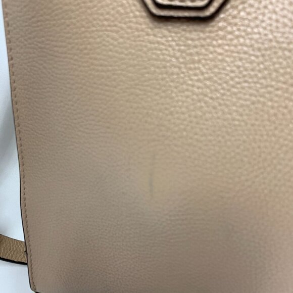 Michael Kors Large Mercer Satchel in Oyster Pebbled Leather 30F6GM9T3L/134 - Picture 7 of 16